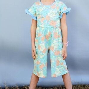 GIRLS MATILDA JANE Dream Chasers Far Out Floral Romper SIZE 8